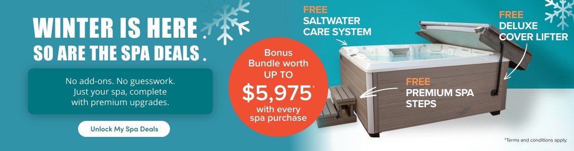 Winter Bundle Deals | HotSpring Spas