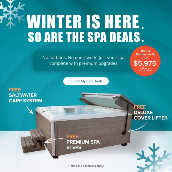 Winter Bundle Deals | HotSpring Spas